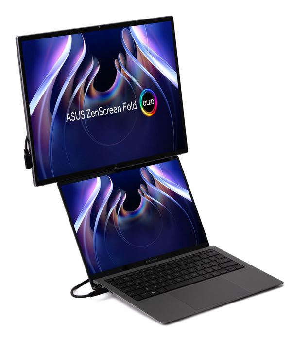 EAN 4711387447307 - ASUS ZenScreen Fold OLED MQ17QH pantalla para PC 43,9 cm (17.3") 2560 x 1920 Pixeles Quad HD Plata imagen 7