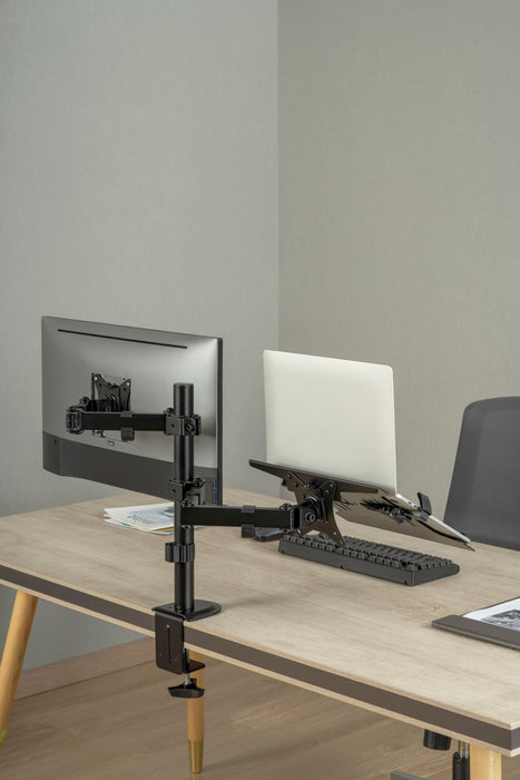 EAN 8716309126083 - Gembird MA-DA-03 soporte para monitor 81,3 cm (32") Escritorio Negro imagen 8