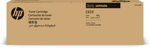 EAN 0191628445110 - Samsung CLT-C659S Cyan Original Toner Cartridge cartucho de tóner 1 pieza(s) imagen 1