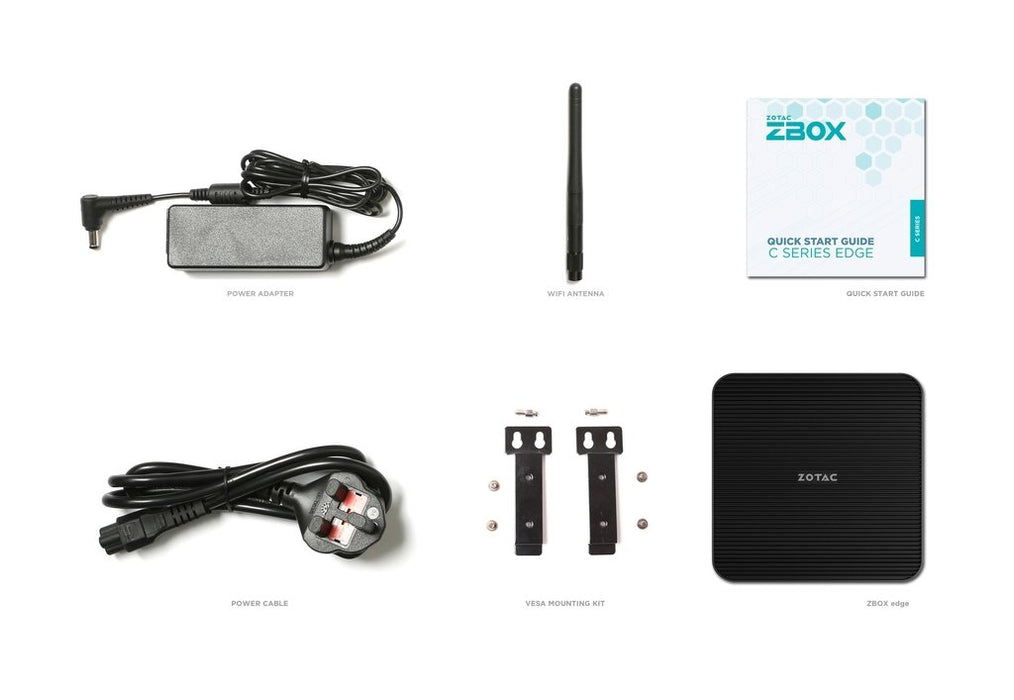 EAN 4895173627828 - Zotac ZBOX edge CI343 Escritorio Negro N100 3,4 GHz imagen 6