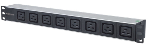 EAN 0766623163613 - Intellinet 163613 unidad de distribución de energía (PDU) 8 salidas AC 1U Negro, Plata imagen 1