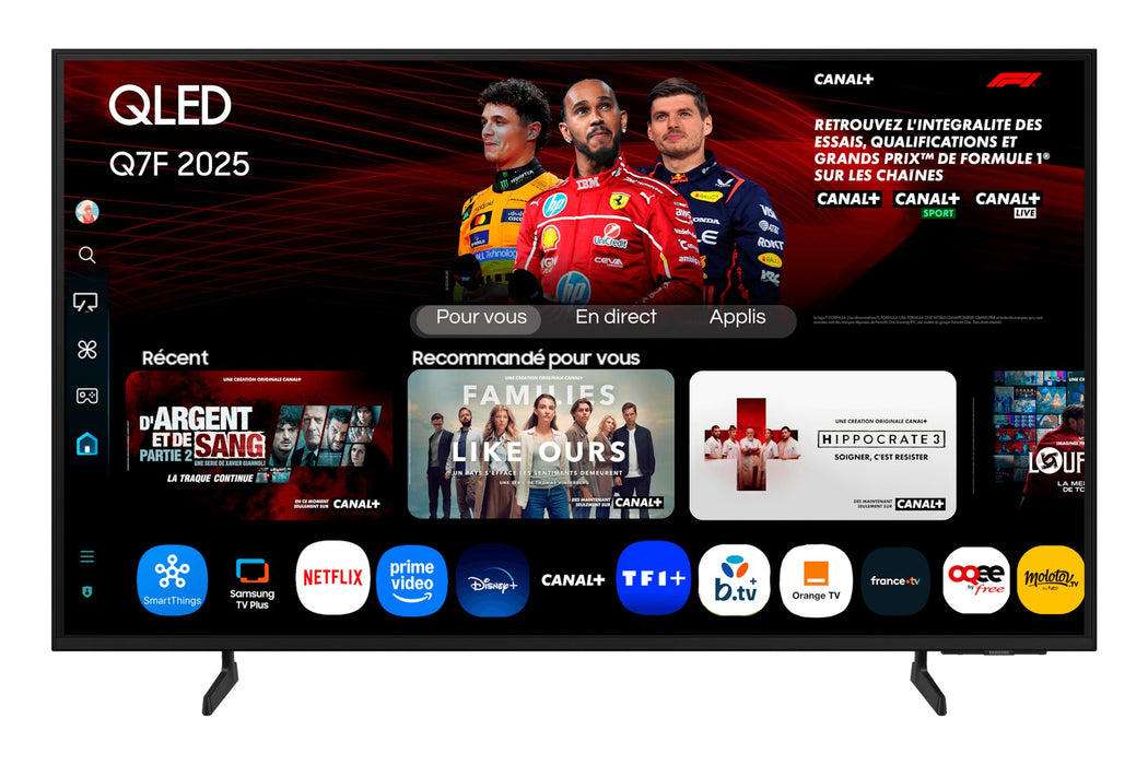 EAN 8806097122586 - Samsung TQ75Q7FAAU 190,5 cm (75") 4K Ultra HD Smart TV Wifi Negro imagen 1