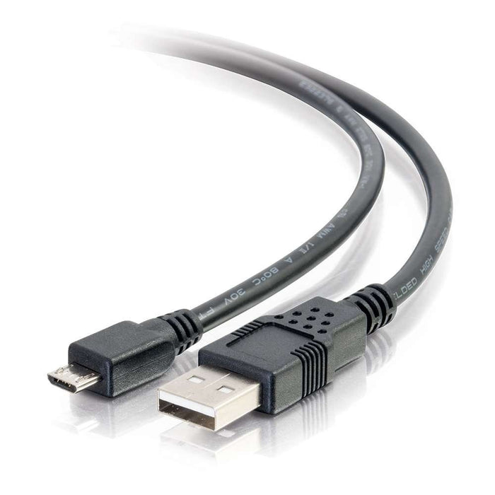 EAN 0757120273653 - C2G 27365 cable USB 2,01 m USB A Micro-USB B 0,48 Gbit/s imagen 1