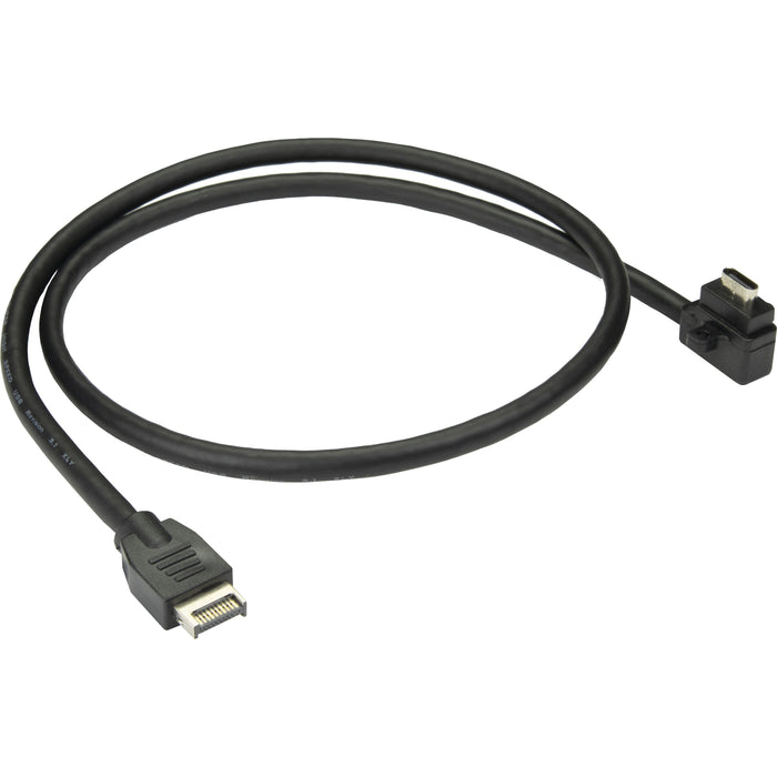 EAN 4260455649070 - Inter-Tech USBC-2815 cable USB USB 3.2 Gen 2 (3.1 Gen 2) 0,655 m USB A Negro imagen 1
