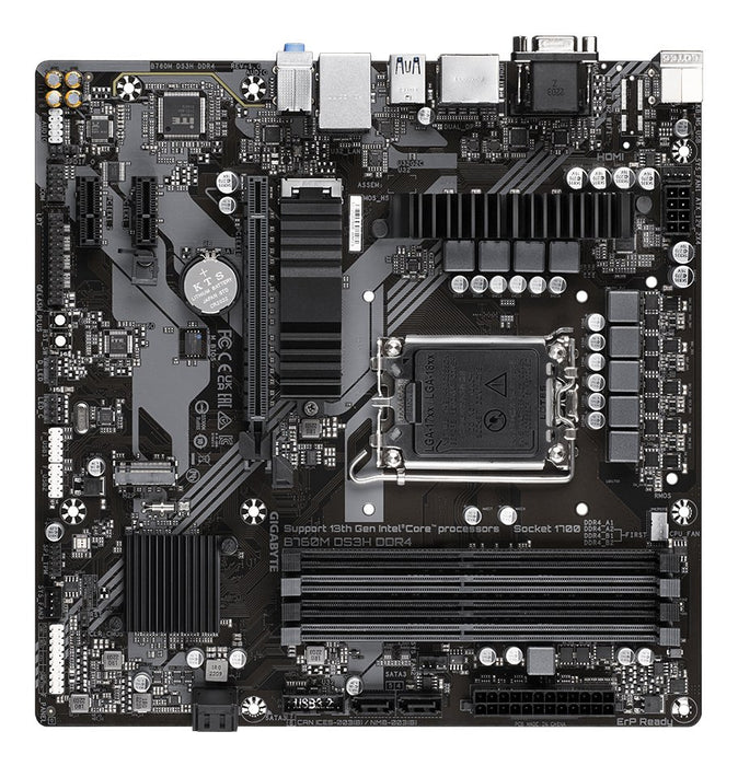 EAN 4719331850876 - GIGABYTE B760M DS3H DDR4 placa base Intel B760 Express LGA 1700 micro ATX imagen 5