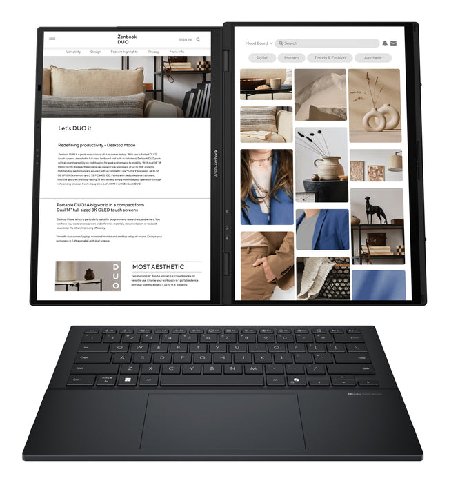 EAN 4711387819685 - ASUS Zenbook Duo UX8406CA-PZ009W Híbrido (2-en-1) 35,6 cm (14") Pantalla táctil WQXGA+ LPDDR5x-SDRAM Wi-F imagen 7