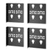 EAN 0731304428411 - APC ER7PDUBRKT kit de montaje Negro imagen 1