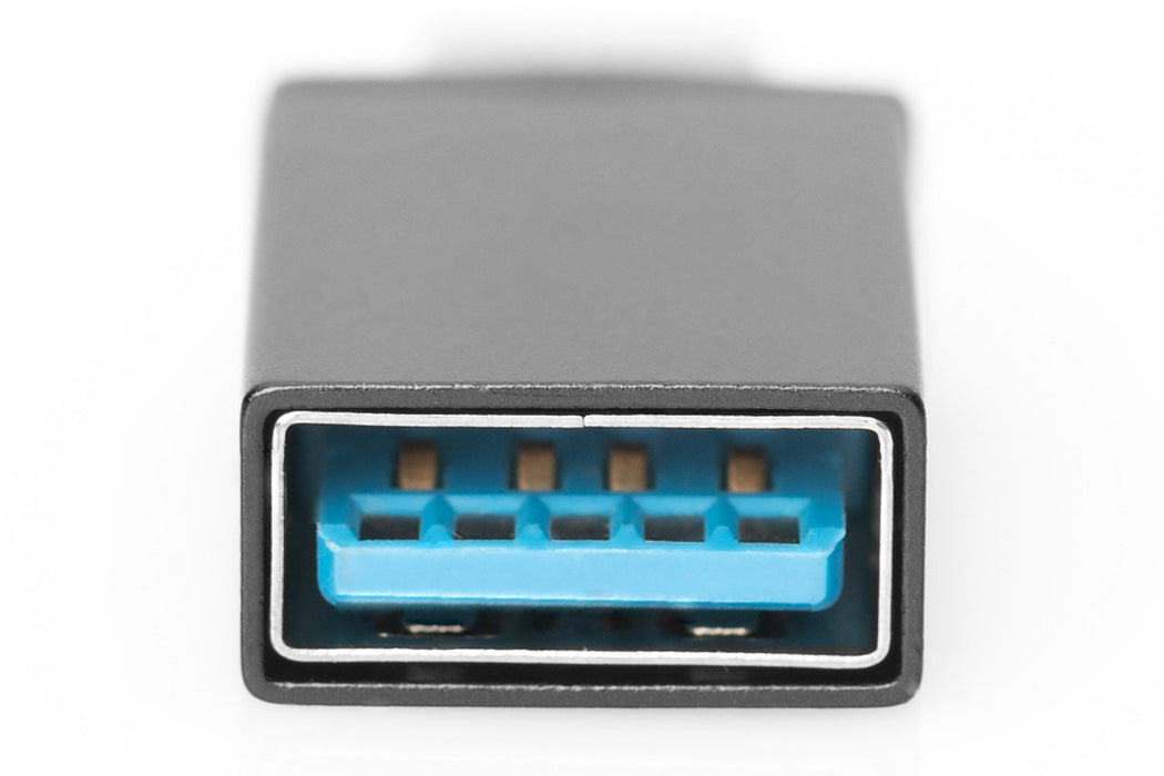 EAN 4016032370802 - Digitus AK-300506-000-S cambiador de género para cable USB C USB A Negro imagen 7