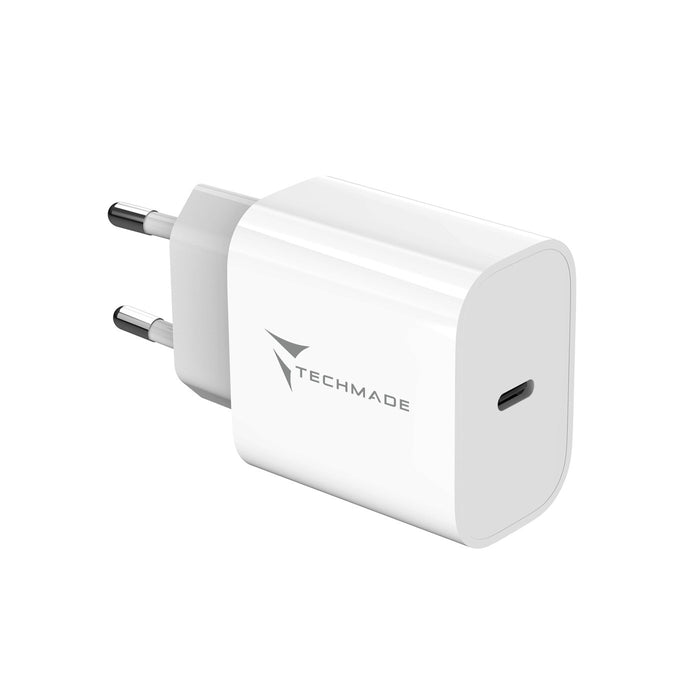 EAN 8099990150194 - Techmade TM-381B cargador de dispositivo móvil Universal Blanco Corriente alterna Carga rápida Interior imagen 1