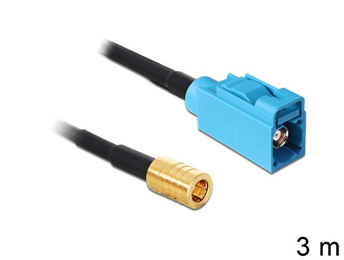 Delock 88652 Antena Cable Fakra Z Hembra > Smb Hembra Rg-174 3 M