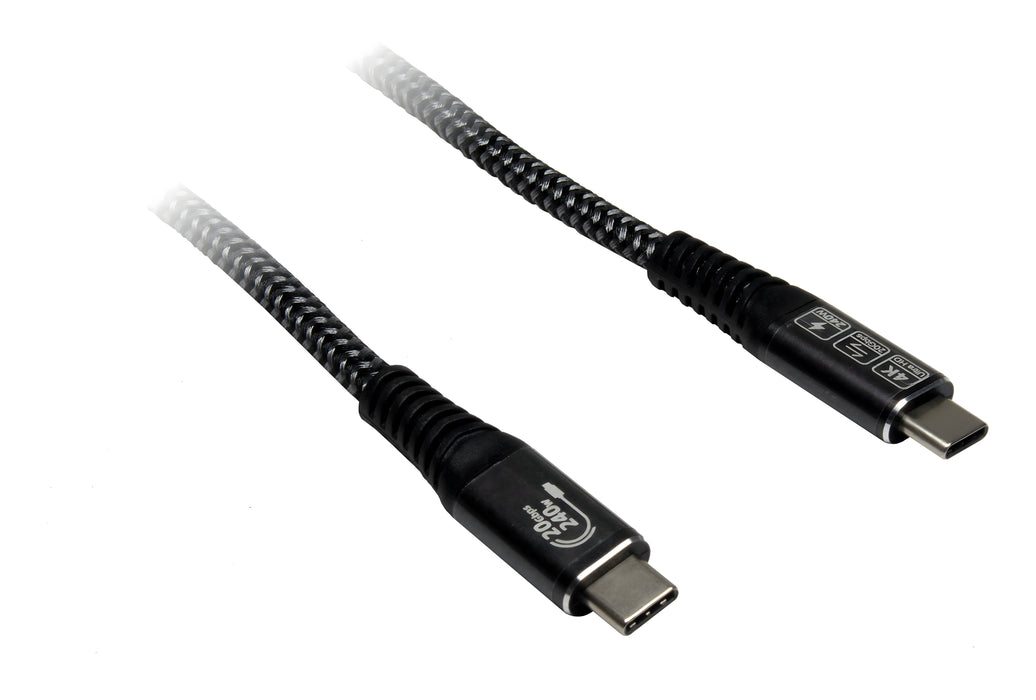 EAN 4260455649513 - Inter-Tech 88885672 cable USB USB 3.2 Gen 2x2 3 m USB C Negro imagen 1