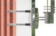 EAN 4048962166729 - Fischer 520115 tornillo de anclaje y taco 2 pieza(s) Juego de enchufes de pared y tornillos imagen 5