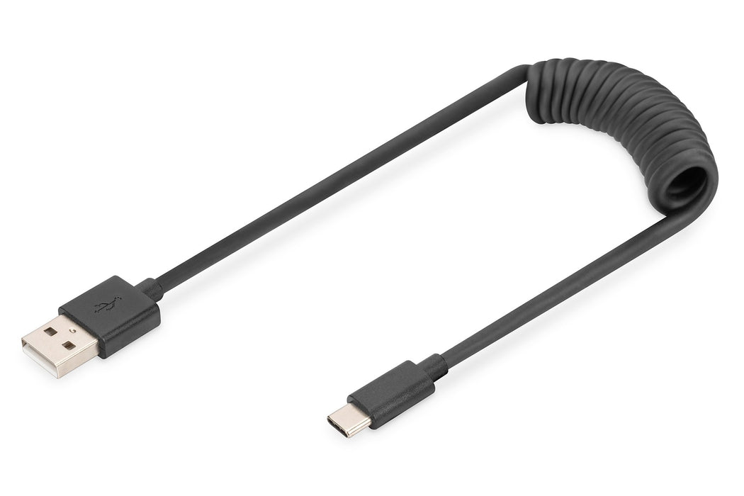 EAN 4016032482543 - Digitus AK-300430-006-S cable USB USB 2.0 USB A USB C 0,48 Gbit/s 60 W Negro imagen 1