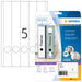 EAN 4008705051309 - HERMA 5130 etiqueta autoadhesiva Rectángulo redondeado Permanente Blanco 125 pieza(s) imagen 1