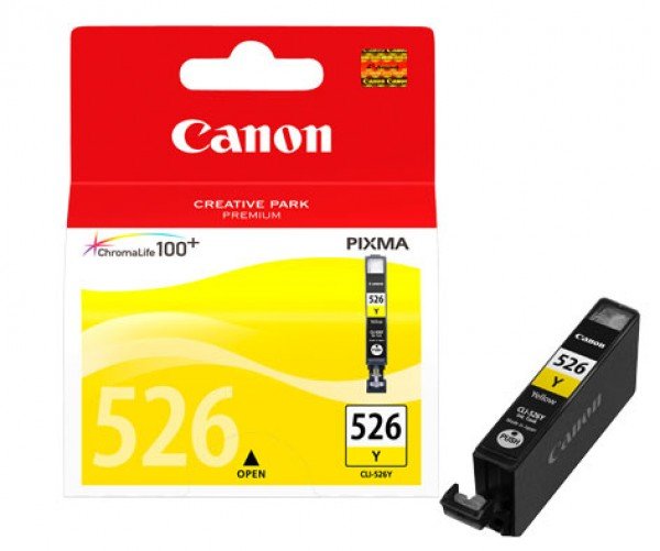 Canon Tintenpatrone - Cli-526y - 4543b006 - Amarillo - 9ml
