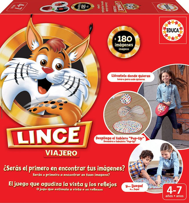 EAN 8412668163928 - Educa 16392 juego de tablero Lince viajero Juego de mesa Familia imagen 1