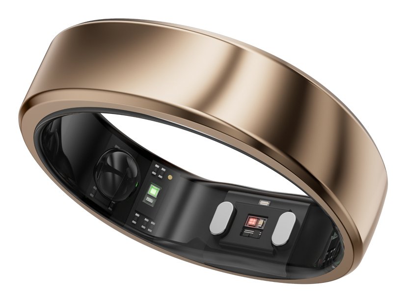 Ringconn Gen2 Air Smart Ring Gold Gre 6