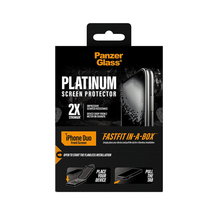 Panzerglass Platinum Front Screen Protector Iphone 18 Duo