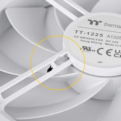 EAN 4711475648753 - Thermaltake TS120 White Carcasa del ordenador Ventilador 12 cm Blanco imagen 5