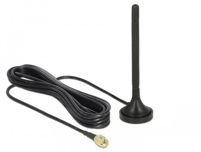 Delock Antena Lte Sma St. 2dbi Starr Omni. Cable Rg-174 3m Outdoor