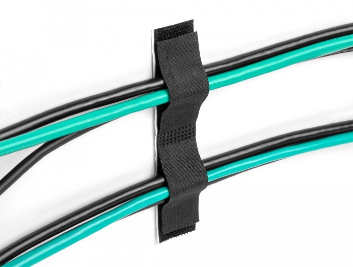 EAN 4043619190980 - DeLOCK 19098 organizador de cables Universal Soporte para cables Negro 10 pieza(s) imagen 1