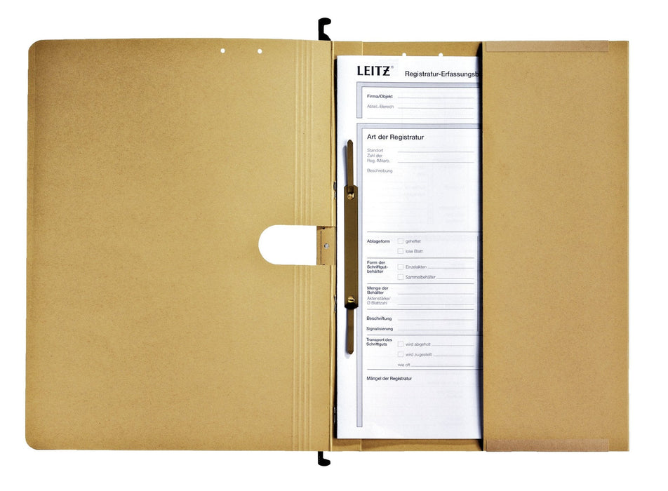 Esselte Leitz Alpha, A4, Cartón, Marrón, 250 G/M², Din 821, 348 Mm