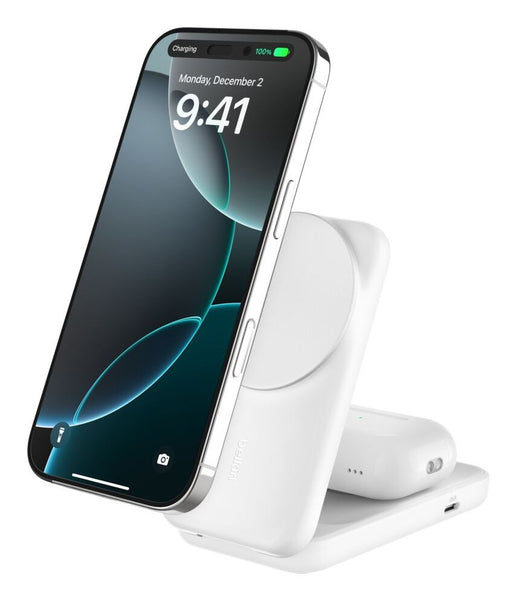 EAN 745883921829 - Belkin Qi2 Fitness tracker, Auriculares, Smartphone, Reloj inteligente Blanco USB Cargador inalámbrico Car imagen 1