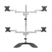 EAN 65030879903 - StarTech.com ARMQUADSS soporte para monitor 81,3 cm (32") Negro, Plata imagen 1