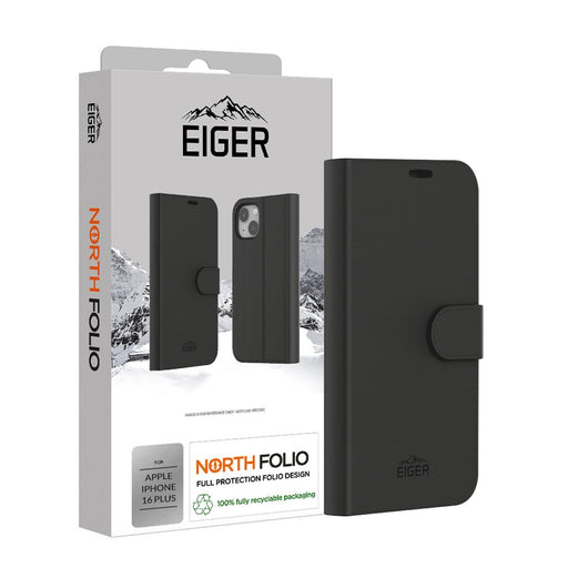 EAN 5055821777049 - EIGER EGCA00634 funda para teléfono móvil 17 cm (6.7") Funda cartera Negro imagen 2