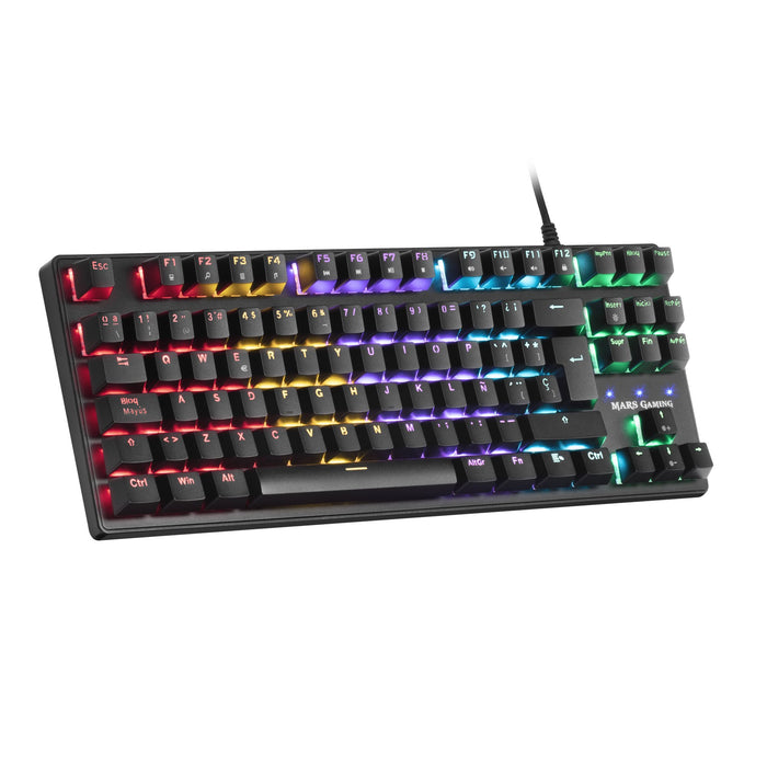 EAN 4718009158504 - Mars Gaming MKXTKLRES teclado Juego USB QWERTY Negro imagen 4