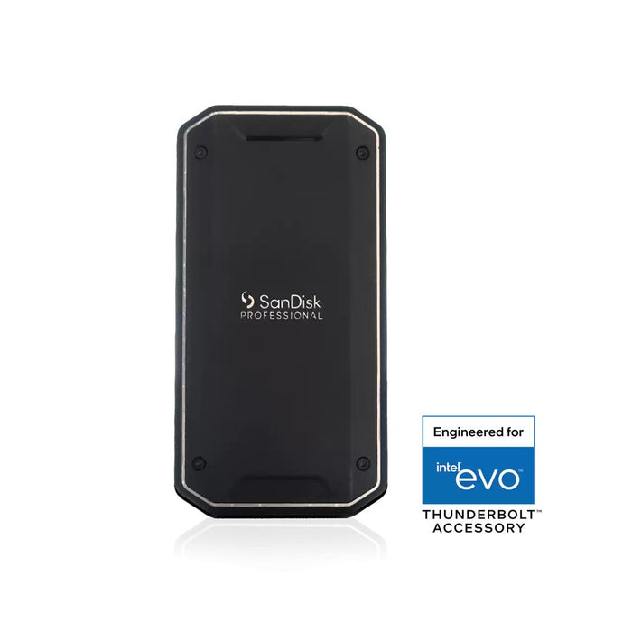 2tb Sandisk Professional Pro G40 Thunderbolt 3 40gbps Usb-C 10gbps Ultra-Rugged Ip68 Dust Water Resistance
