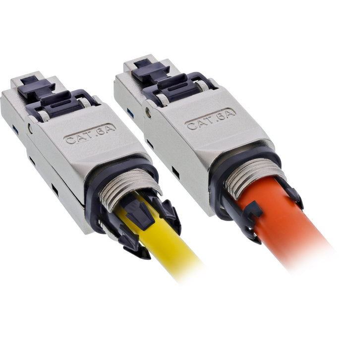 Inline® Rj45 Plug Cat.6a 500mhz, Field-Assembly, Shielded, With Tornillo Cap