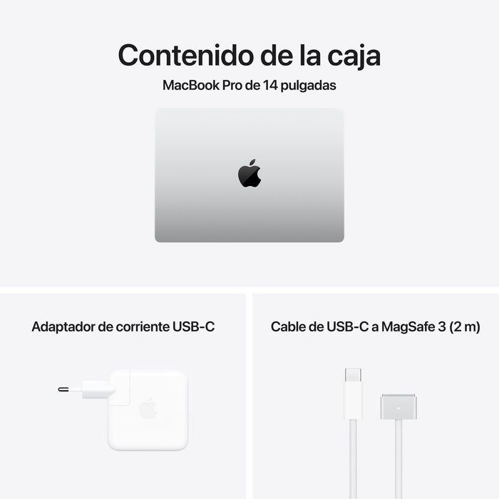 EAN 195949873669 - Apple MacBook Pro Apple M M4 Pro Portátil 36,1 cm (14.2") 24 GB 512 GB SSD Wi-Fi 6E (802.11ax) macOS Sequo imagen 8