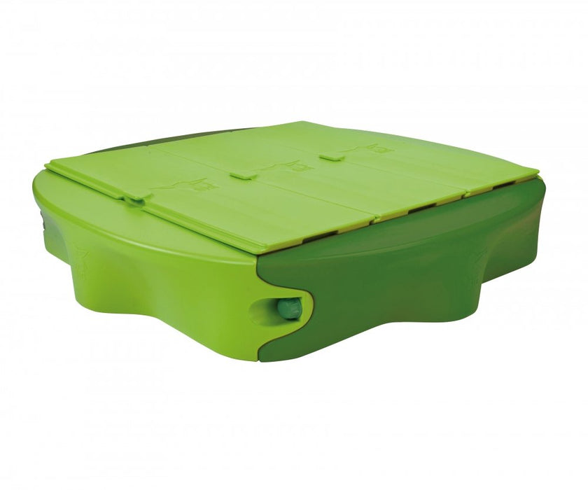 Big 800056733 Arenero / Accesorio Para Arenero, Caja De Arena Verde Oscuro/Verde Claro, 1380 Mm, 1380 Mm, Plástico, Verde, Arenero