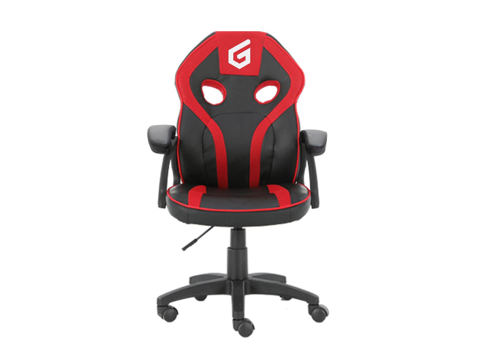EAN 4015867226858 - Conceptronic EYOTA06R silla para videojuegos Silla para videojuegos de PC Asiento acolchado Negro, Rojo imagen 2