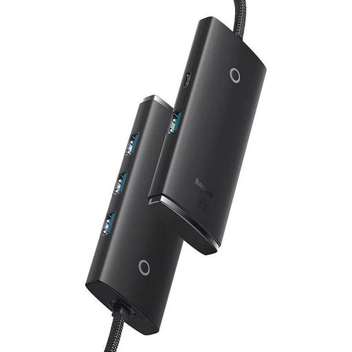 EAN 6932172606206 - Baseus WKQX030101 hub de interfaz USB 3.2 Gen 1 (3.1 Gen 1) Type-A 5000 Mbit/s Negro imagen 2