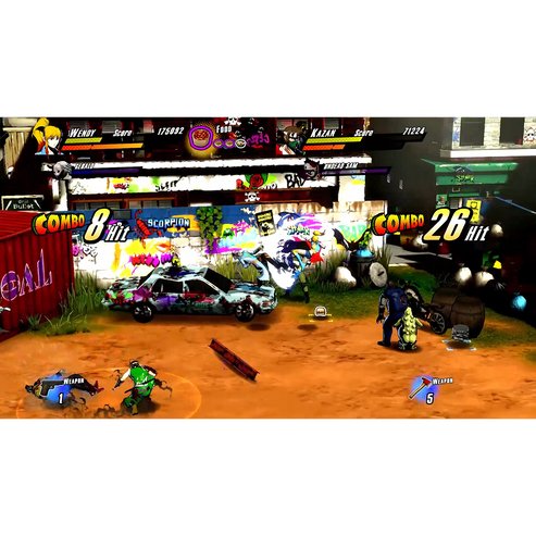 Juego Rushing Beat X: Return Of The Brawl Brothers Playstation 5