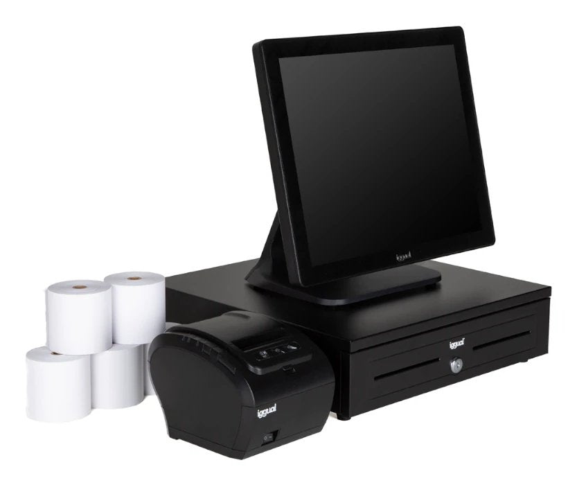 Iggual Pack Completo Tpv 17 Aio Tp8002 Iron-Hd