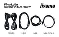 EAN 4948570126279 - iiyama ProLite XB3294UHSCP-B1 pantalla para PC 80 cm (31.5") 3840 x 2160 Pixeles 4K Ultra HD Negro imagen 12