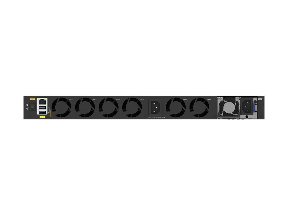 EAN 606449165135 - NETGEAR M4350-24X8F8V Gestionado L3 10G Ethernet (100/1000/10000) Energía sobre Ethernet (PoE) 1U Negro imagen 6