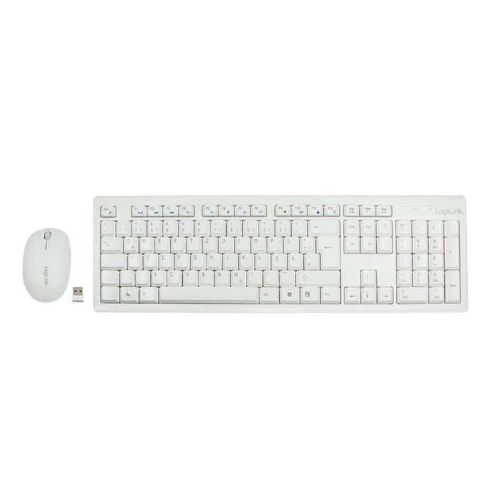 EAN 4052792014556 - LogiLink ID0104W teclado Ratón incluido USB Alemán Blanco imagen 2