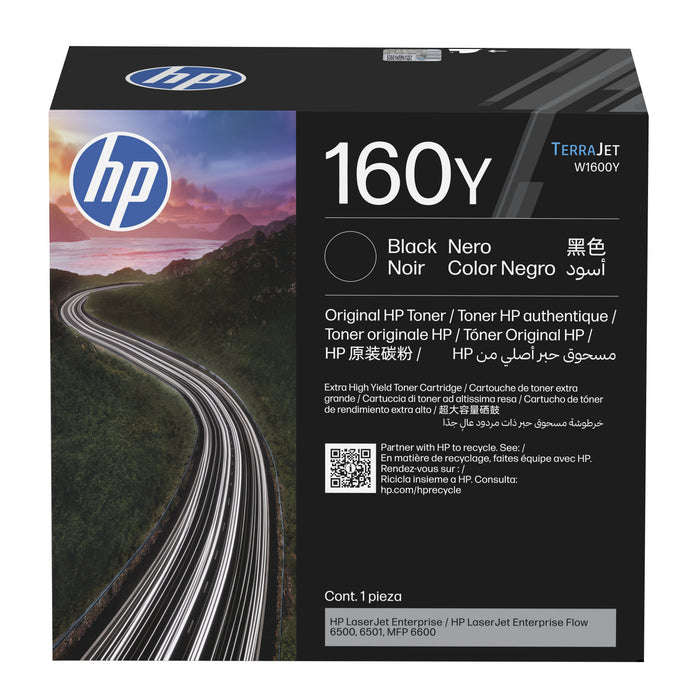 Hp Toner Negro 160y Extra  Para Laserjet Enterprise Flow 6500  38000p