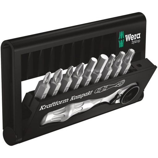 EAN 4013288195951 - Wera BC 10 Zyklop Mini BT 1 llave de tuercas 10 pieza(s) imagen 1