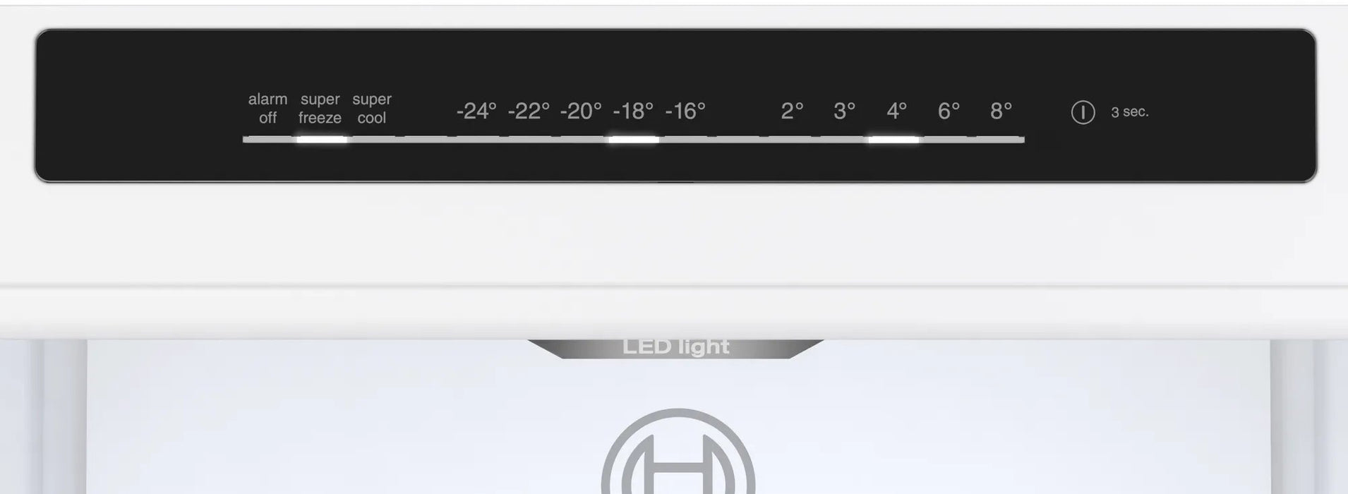 EAN 4242005281527 - Bosch Serie 4 KGN362WDF nevera y congelador Independiente 321 L Blanco imagen 4
