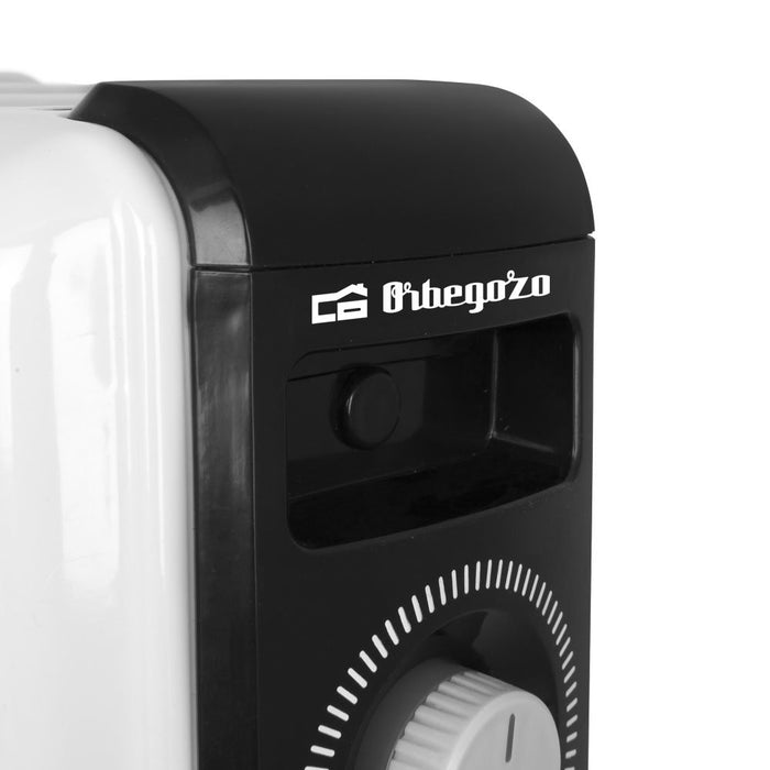 EAN 8436044536991 - Orbegozo RF-1000 calefactor eléctrico Interior Negro, Blanco 1000 W Radiador de aceite eléctrico imagen 5