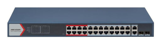EAN 6942160495774 - Hikvision DS-3E1326P-EI(B) switch Gestionado Fast Ethernet (10/100) Energía sobre Ethernet (PoE) 1U Azul imagen 2