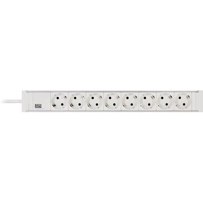 EAN 4016514010998 - Deltaco GT-51 base múltiple 2 m 8 salidas AC Blanco imagen 1