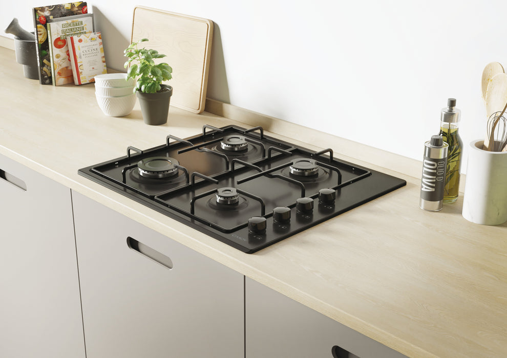 EAN 8016361966932 - Candy Idea CHW6LBB Negro Integrado 60 cm Encimera de gas 4 zona(s) imagen 3