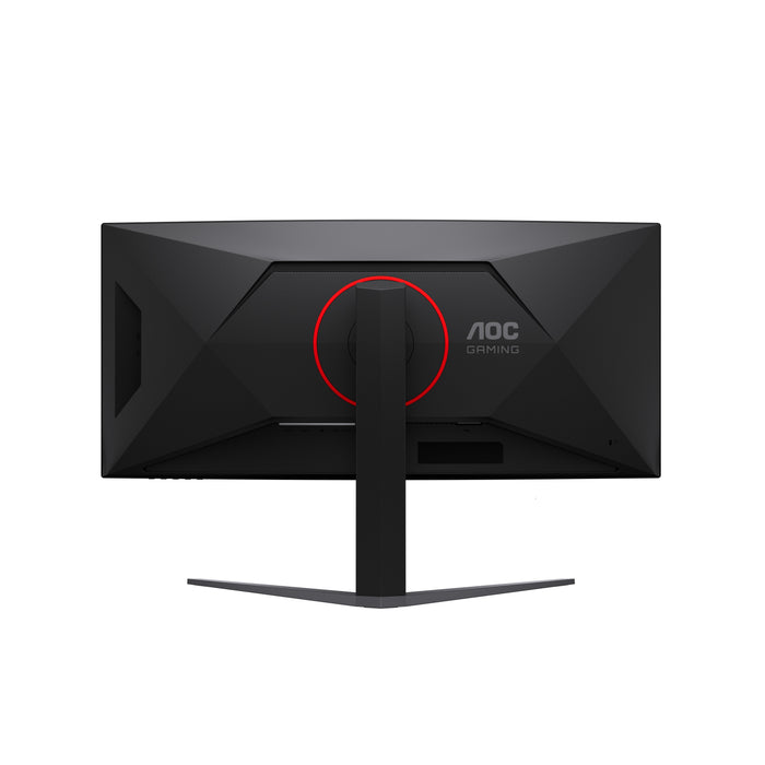 Aoc Cu34g4ca 34" 3440x1440 Fast Va Flat H A 130 Mm Aoc G4 21:9 1500r Wqhd 180hz Fastva 1ms Gtg Hdr400 Has Usbc 90w Usb Hub