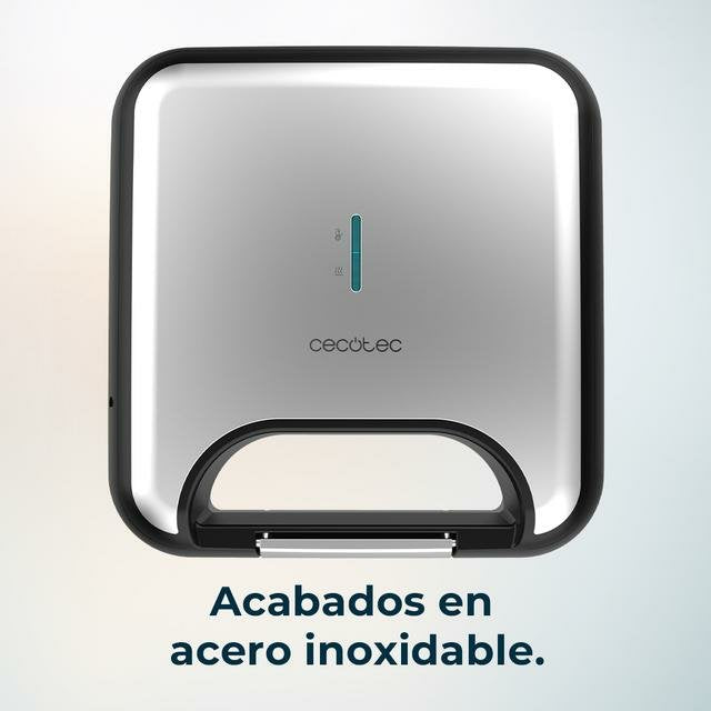 EAN 8435484029537 - Cecotec 02953 sandwichera Negro, Acero inoxidable imagen 5